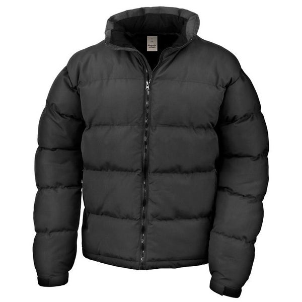 Adult Puffer Jackets, Unisex Jackets, Holkham Down Feel Jacket (Large Black) Carousel 2