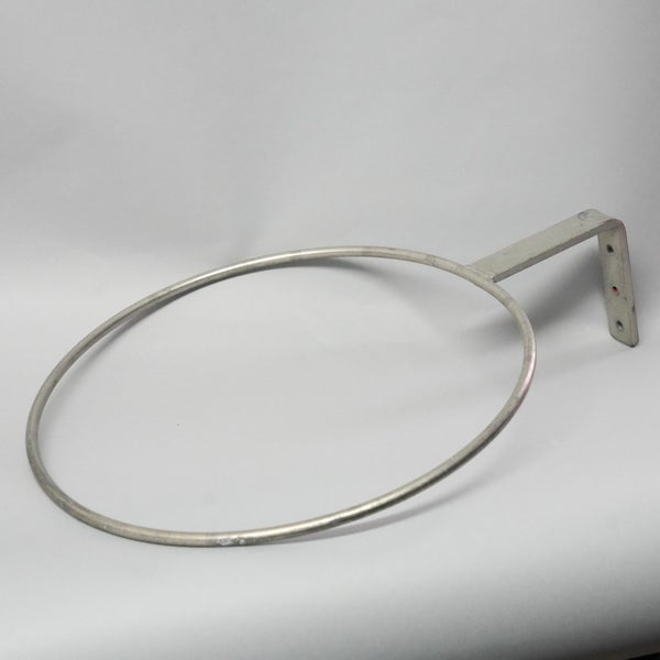 Netball hoop galvanised screw up wall mounted standard hoop Carousel 1