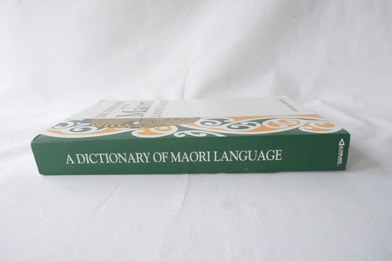 A Dictionary of the Maori Language (SKU BK44) Carousel 2
