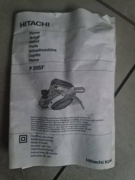 Hitachi planer Carousel 2