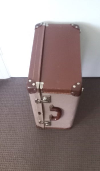 Antique Travel / Suit Case - Letholite 1930's - 1940's? Carousel 2