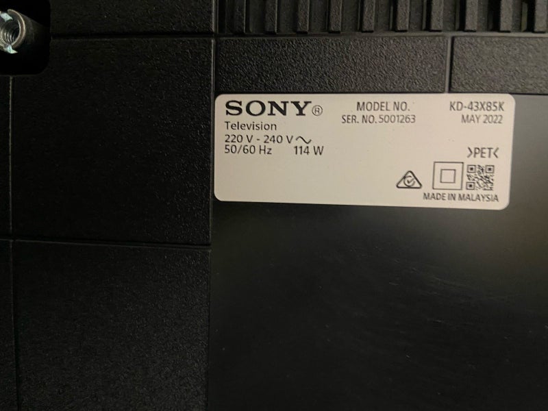 SONY 43” Smart TV Model KD-43X85K Carousel 2