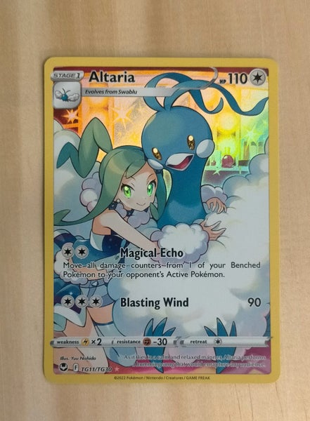 Altaria Silver tempest scarlet and violet Carousel 1