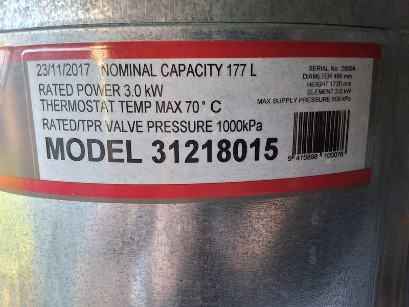 Mainstream hot water cylinder Carousel 1