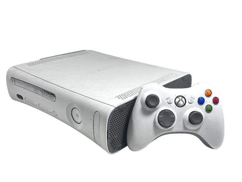 XBox 360 Console (ORIGINAL WHITE) + Genuine Controller Carousel 2