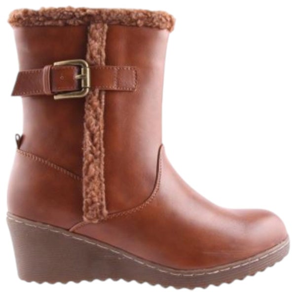 Womens Bellissimo Ara Shoes Tan Dress Winter Comfort Boots Carousel 1