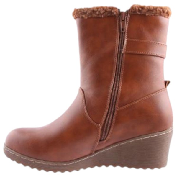 Womens Bellissimo Ara Shoes Tan Dress Winter Comfort Boots Carousel 2