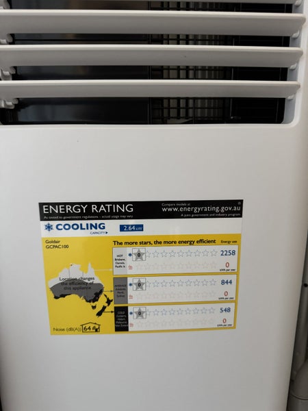 Goldair 2.64kW Portable Air Conditioner Carousel 2
