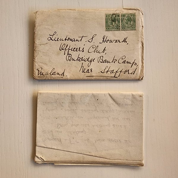 1915 NZ WW1 Letter from Kiwi Nurse to NZ Officer Carousel 1