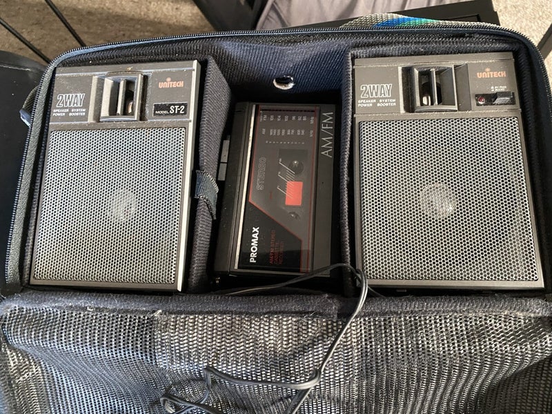 Portable Cassette & Speaker set Carousel 1