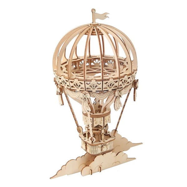 Robotime Rolife Hot Air Balloon 3D Wooden Puzzle TG406 Carousel 1