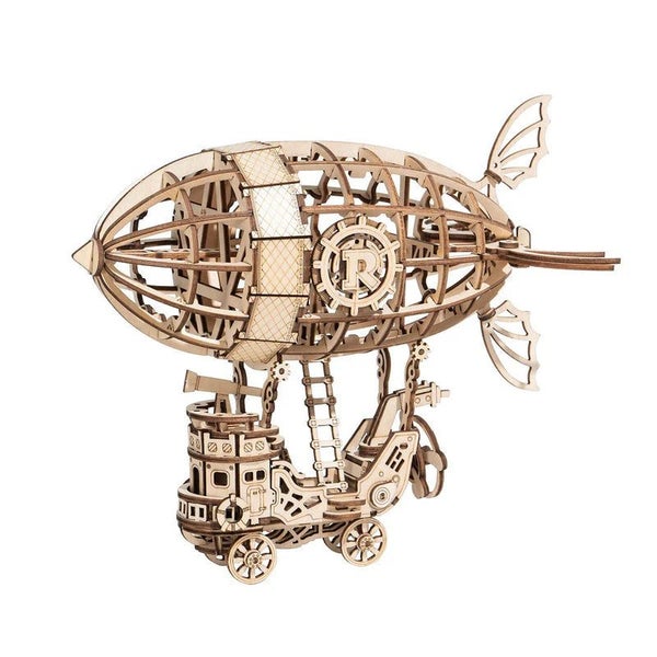 Robotime Rolife Airship Model 3D Wooden Puzzle TG407 Carousel 1