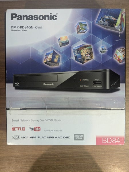 Panasonic DMP-BD84GN-K Blu-Ray Player Carousel 1