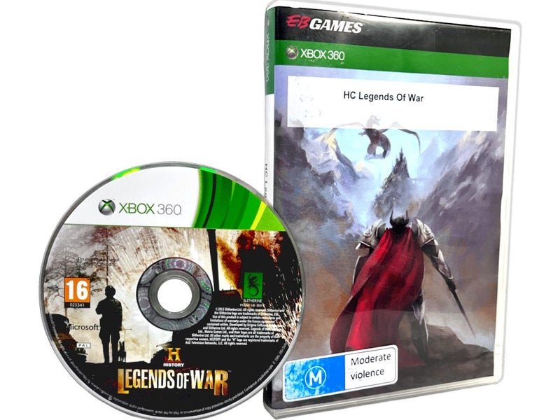History: Legends of War (Xbox 360) *DISC EXCELLENT* Carousel 2