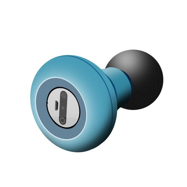 Elosung 2 Pcs Blue Mini Massage Gun 6 Speed Muscle Relaxer Usb Rechargeable Port Carousel 8