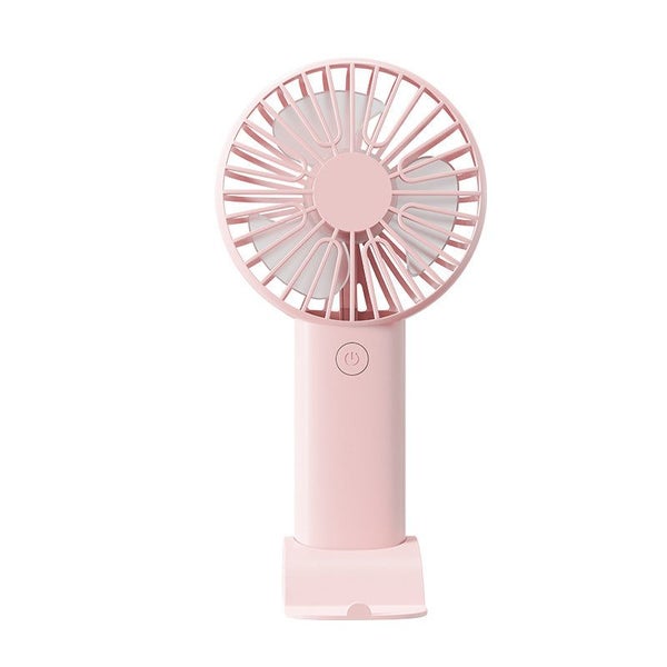 Elosung 2 Pcs Pink Portable Usb Fan 3 Speed Settings Perfect For Office Desk And Carousel 1