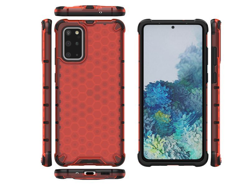 Slim Case Cover for Samsung Galaxy S20+ Translucent Red Carousel 3