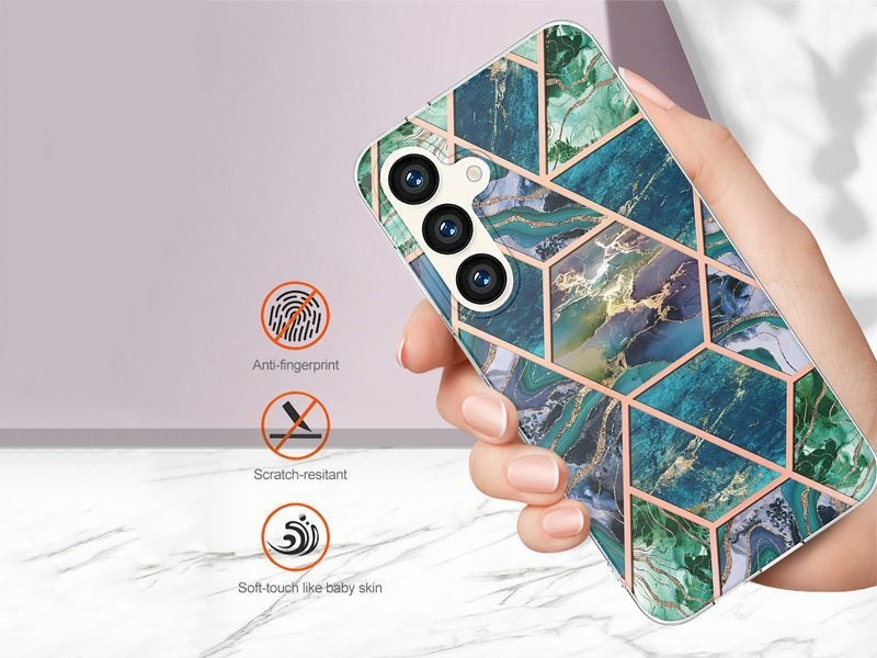 Case Cover for Samsung Galaxy S24 Marble Carousel 2