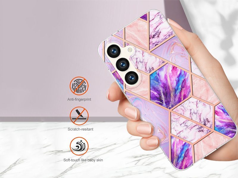 Case Cover for Samsung Galaxy S24 Marble Carousel 2