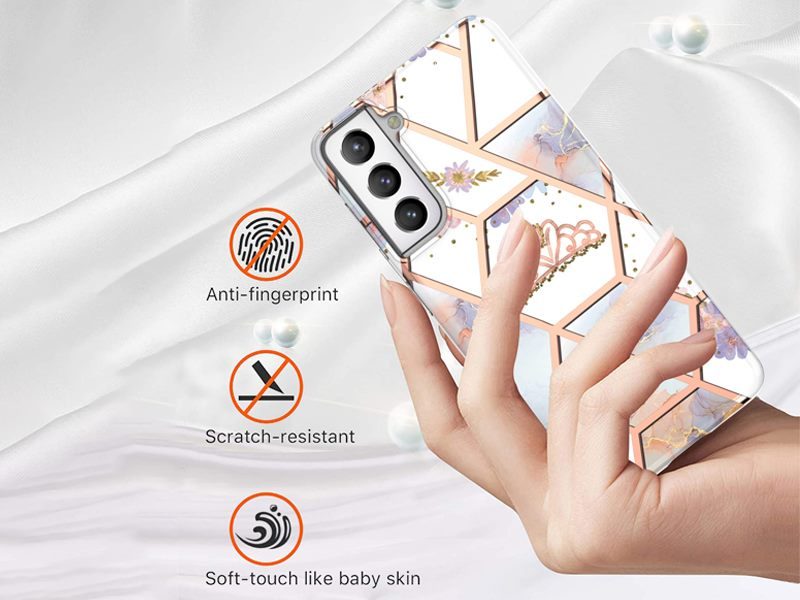 Case Cover for Samsung Galaxy S21 Marble Carousel 2