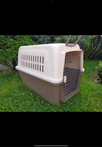 X-Large Airline Travel Cage/Carrier/Crate 99cm Wheeled Air NZ with Bowl Carousel 6