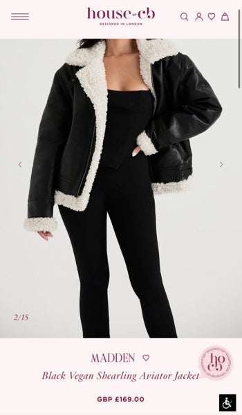 New House Of CB Madden Jacket M Carousel 3