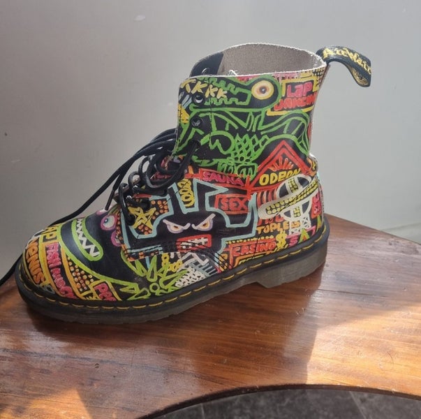 Mark Wigan × Dr Martens collab boots Carousel 2