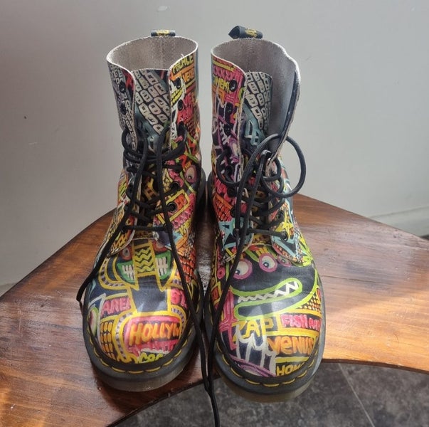 Mark Wigan × Dr Martens collab boots Carousel 1