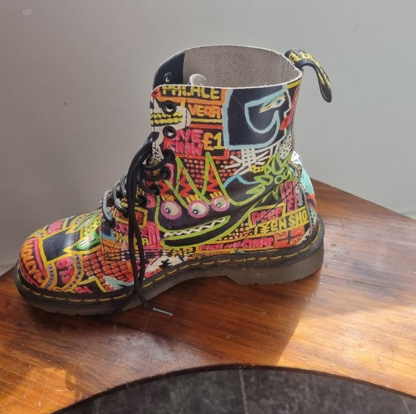 Mark Wigan × Dr Martens collab boots Carousel 4