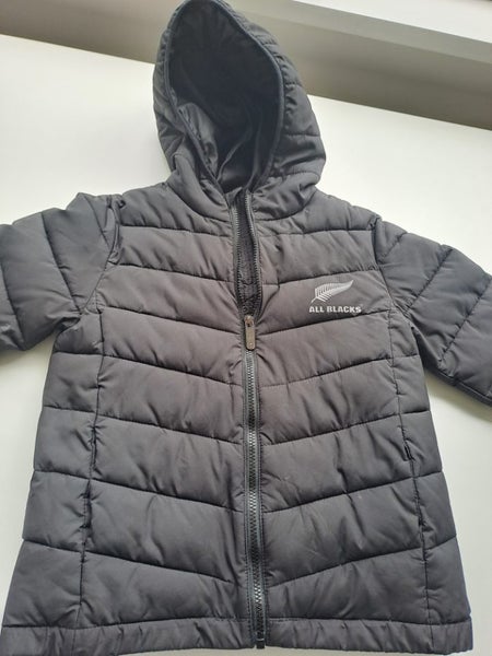 All Blacks kids size 8 hooded puffer jacket Carousel 1