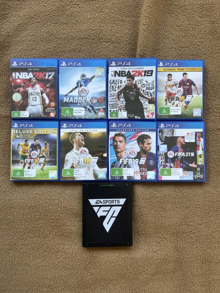 9x PS4 Games - Sports Titles Carousel 1