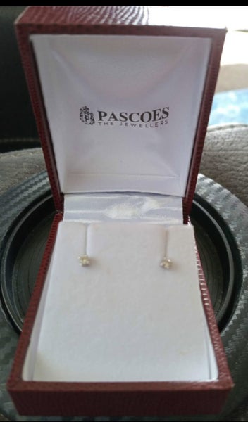 .10Caret White Gold Diamond Studs Carousel 1