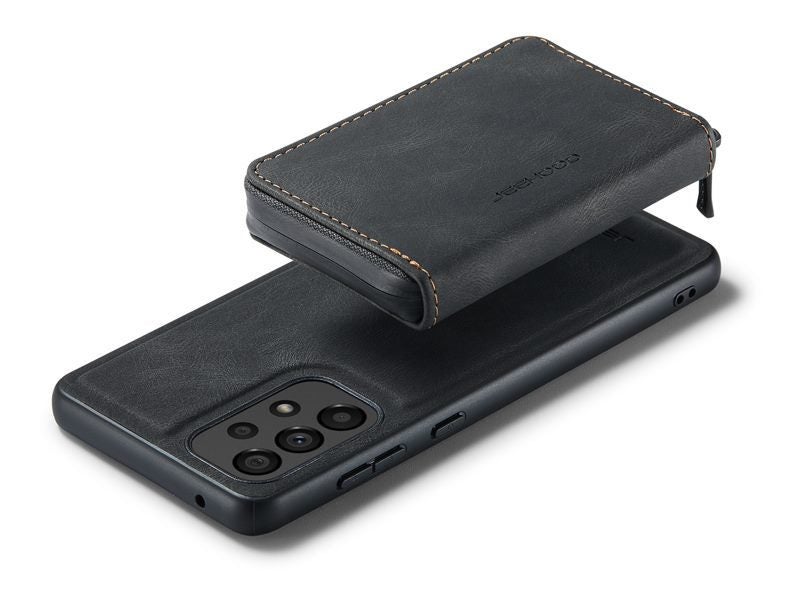 Magnetic Detachable Kickstand Wallet Case Cover for Samsung Galaxy A33 5G Black Carousel 2