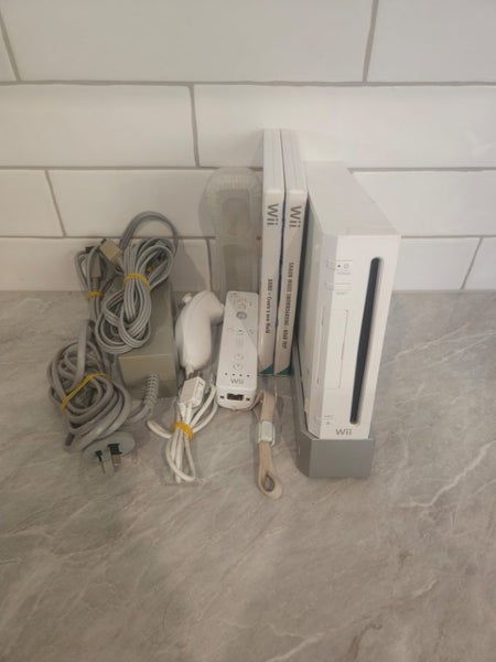 White Wii Plus one games and Offical Controller Carousel 1