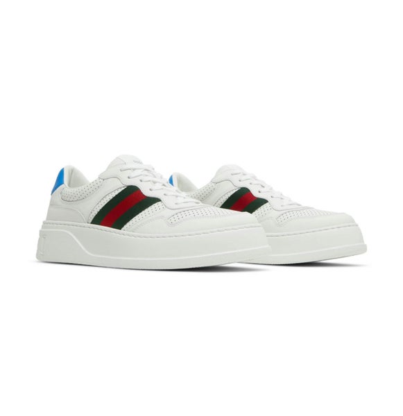 Gucci Chunky GG Web Sneaker – ‘White Blue’ Carousel 1