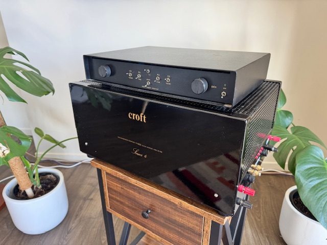 Croft Series 4 Valve power amp and Micro A pre amp Carousel 1