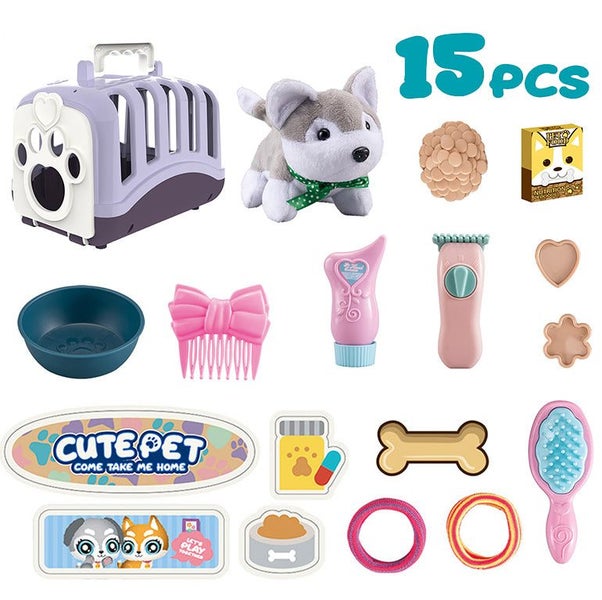 Cute Pet with cage Dog or cat Carousel 1