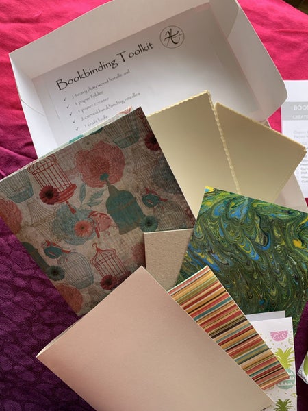 DIY Bookbinding Kit: Create Your Own Journal, Sketchbook, or Keepsake Carousel 7