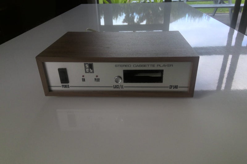 Vintage Retro Stereo Cassette Player Carousel 1