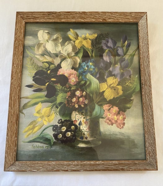 Beautiful Retro/Vintage Floral Print - Auction 2 Carousel 1
