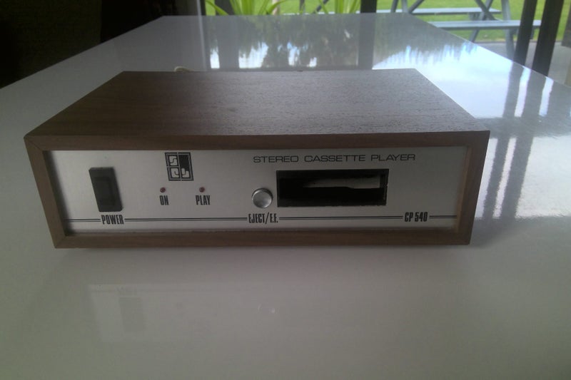 Vintage Retro Stereo Cassette Player Carousel 8