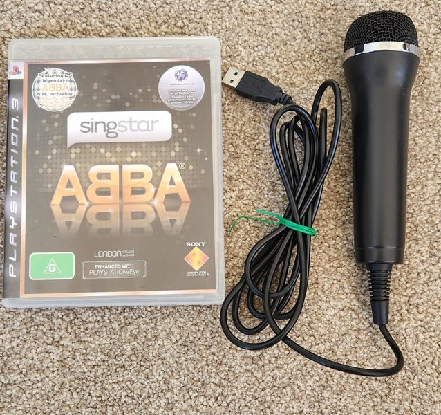 PS3 ABBA singstar and Mic Carousel 1
