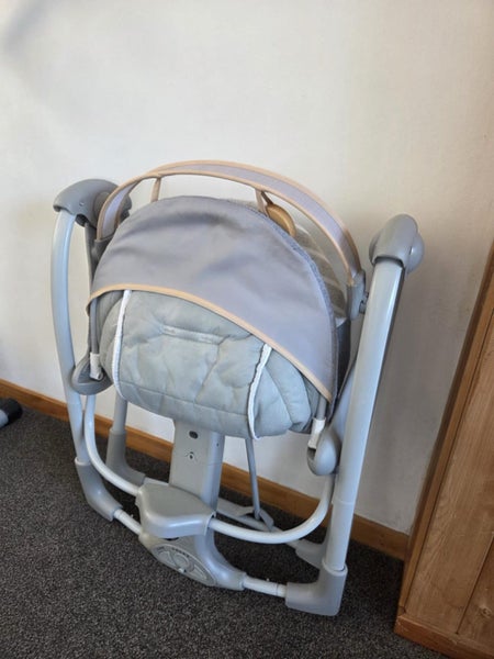 Ingenuity Swing Go Portable Baby Newborn Infant Seat Rocker Rocking Chair Seat Carousel 4