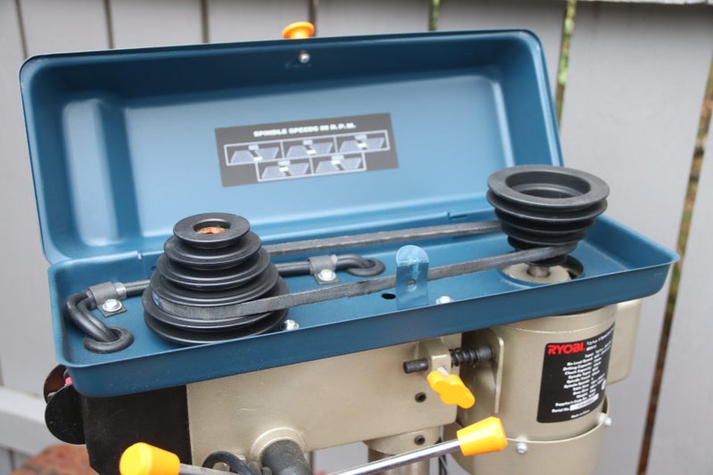 Ryobi 5-speed drill press Carousel 4