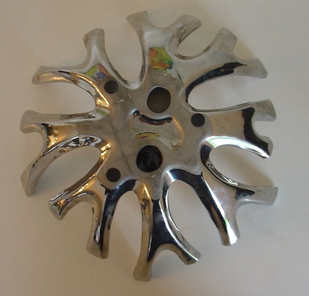 Modern Design Silvered Ceramic Tree Branch Bowl Carousel 2