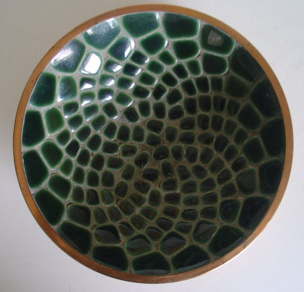 John Crighton Mosaic Tile Copper Bowl Carousel 1