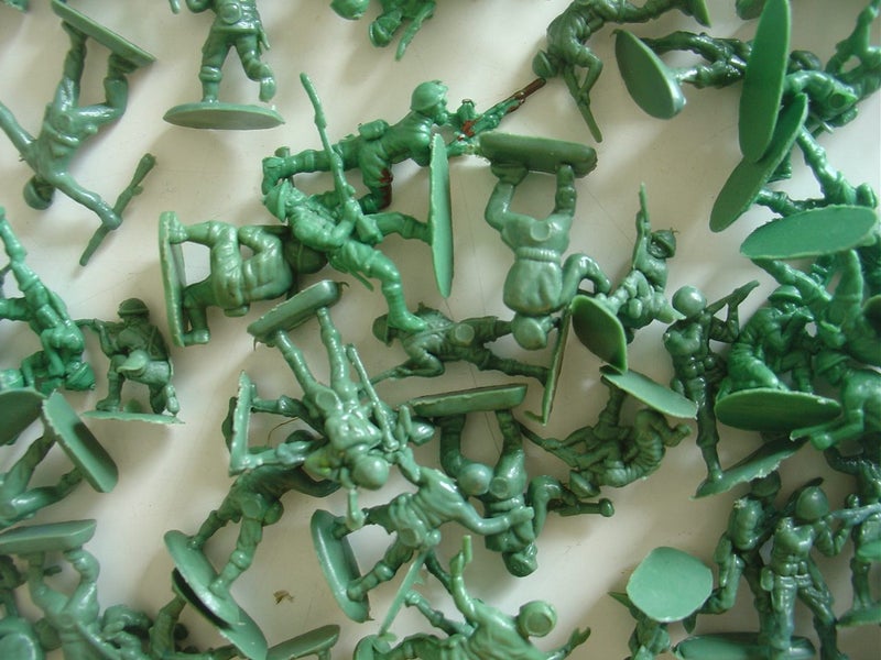 Vintage Plastic Soldiers About 230 Carousel 10