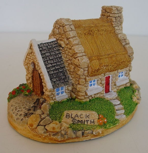 Irish Blacksmiths Musical Cottage Carousel 1