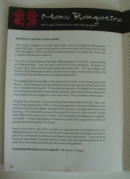 Te Hao Tahupotiki A Collection of Waiata Carousel 2