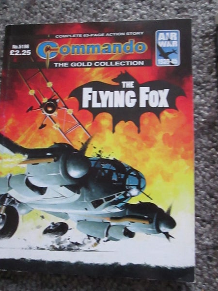 COMMANDO COMICS x 4 Carousel 1